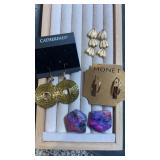 Pierced earrings