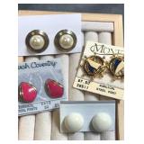 Pierced earrings