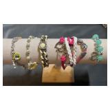 Collection of bracelets