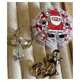 Holiday pins