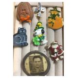 Vintage pins, Snoopy  & more