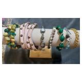 Collection of bracelets