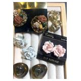 Clip on earring collection