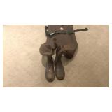 Chest Waders w/ Attached Boots Brown Fishing