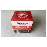 500rds Aguila .22 super extra hollow point. 38gr