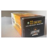 1000rds Armscor .22 long rifle. 36gr