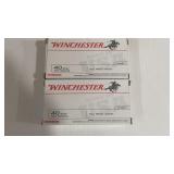 100rd Winchester 40 s&w 165 grain.