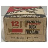 25rds federal 12gauge