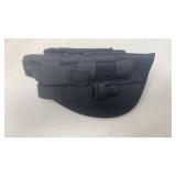 Black outdoor tactical gun holster