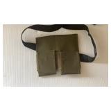 Olive Drab Nylon Utility Pouch w/ Adjustable