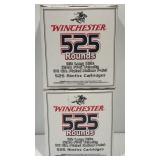 1050rds Winchester .22 long rifle 36gr