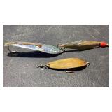 Fishing Lure Lot Spoon and Spinner 3pc