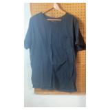 2XL fruit of the loom blue t-shirt