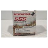 555rds Winchester .22 long rifle. 36gr