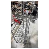 4 Shelf Metal Rack 36x14x55?