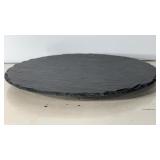 Slate Lazy Susan Serving Tray