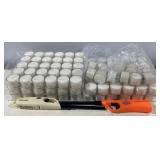 162 Tea Light Candles & 2 Utility Lighters