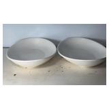 14"x10" Martha Stewart Oval Platters Pair