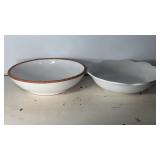 12.5"12.5" Ceramic Pie & Serving Dish Pair
