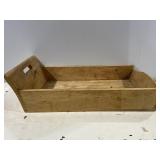 Rustic Wooden Utility Crate / Storage Tray With