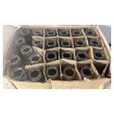 Clear Glass 30 oz Milk Bottles  Lot of 24.