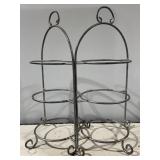 Metal 4-Bottle Wine Rack / Beverage Holder