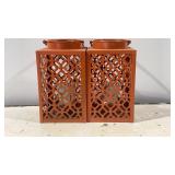 2 Lantern Candle Holders