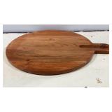 Round Wooden Serving Board / Charcuterie Board