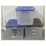 12 gallon Flip Top Bins