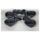 5x5  Heart And Star Shaped Mini Cake Pans.