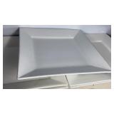 15.5"x15.5" White Square & Rectangular Serving
