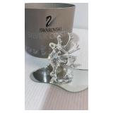 Swarovski Silver Crystal Reindeer