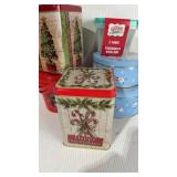Christmas Cookie & Candy Containers