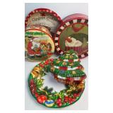 Vintage Christmas Tins & Trays