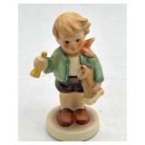 Hummel Boy w Horse & Horn Figurine #239/0 3.5"