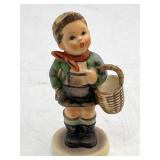 Hummel Boy with Basket Figurine #513/0 4"