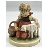 Hummel Favorite Pet Girl w Lamb #361 4.5"