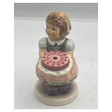 Hummel Birthday Cake Girl Candle Holder 5.5"