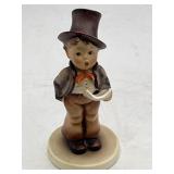 Hummel Singing Boy w Sheet Music 5.5"