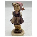 Hummel Girl w Scarf Hands Behind Back #258 5.25"