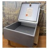 American Metal Lock Box Safe & Key