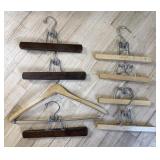 Vintage Wood Clip Hangers
