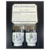 Royal Worcester Egg Coddlers Set In Box