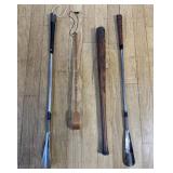 Old Mini Club Bat & Shoehorns