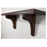Wood Wall Display Shelf