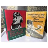 Military Aviation Books Duo Signed Pappy Boyington