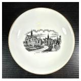 Antique Jesty Yeovil Cemetery Transferware Dish