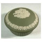 Wedgewood Green Aurora Goddess Trinket Dish