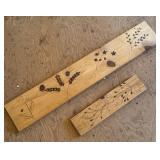 Woodburning Practice Folk Art Boards
