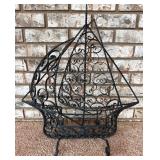Wrought Iron Sailboat Sculpture